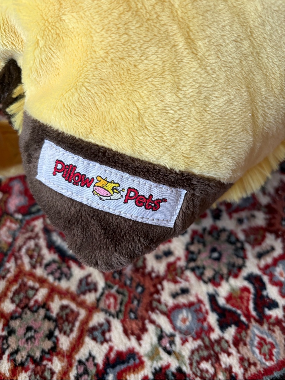 Pillow Pet Plush Bee Pillow Toy - Yellow with Brown & Red Accent - Picture 5 of 7